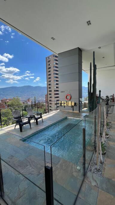 Apartamento De Lujo Con La Mejor Vista De Medellin公寓 外观 照片